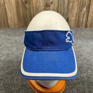PUMA Big Cat Logo Visor Adult Adjustable Blue OSFA Sports Athletic Cap